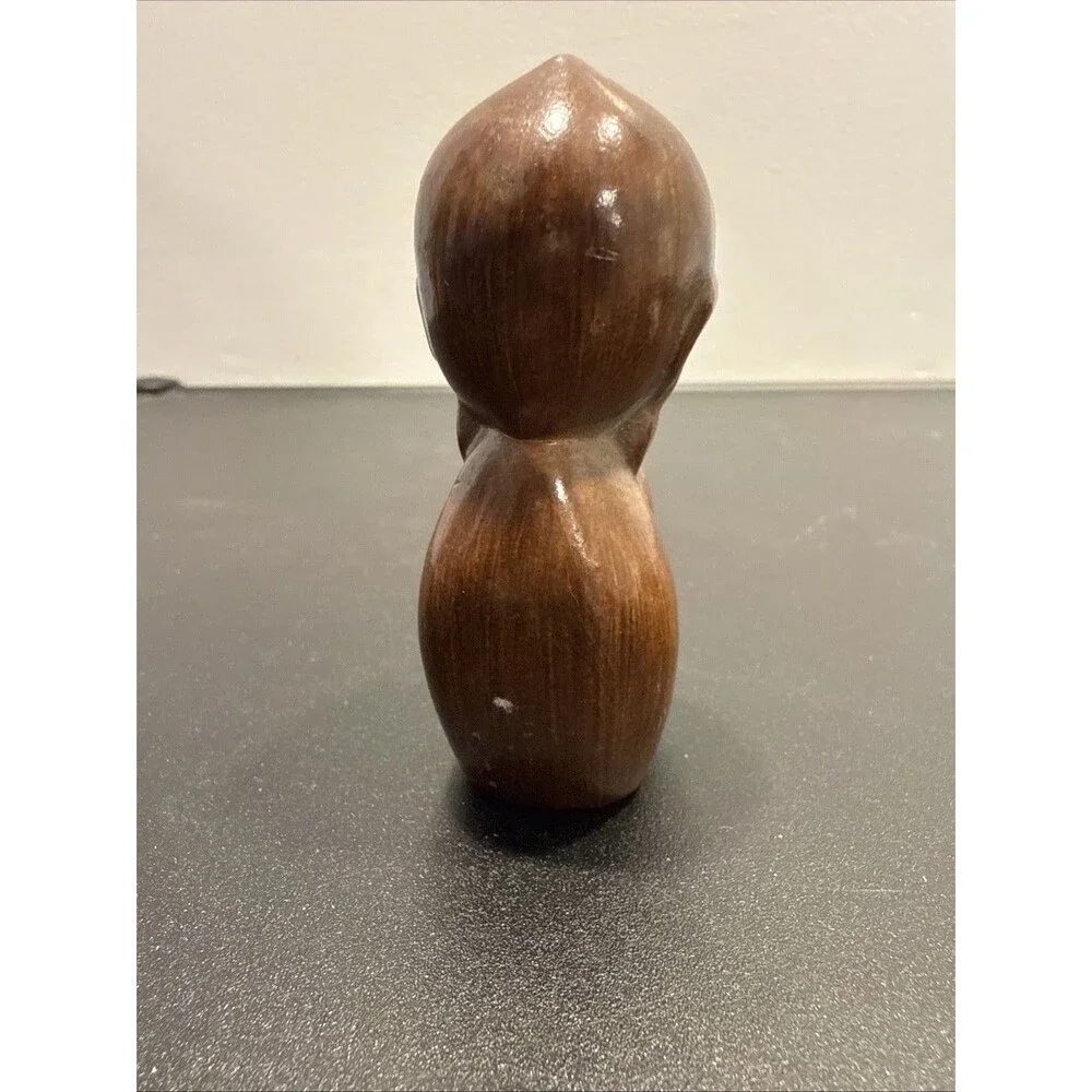 Kewpie The Thinker Souvenir Of Germany Brown CRACK